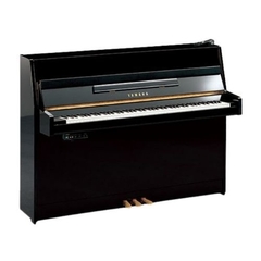 Piano Acústico Vertical Yamaha JU109SC2 -PE Silent Preto