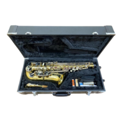 Sax Alto Eagle SA500LN Laqueado com Chaves Niqueladas - Usado