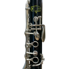 Clarinete Sib Selmer Bundy Resonite USA Resina Chaves Niqueladas - Usado (3217) - Plander