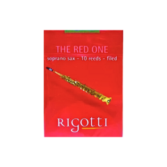 Palheta Rigotti Classic Red One Sax Soprano Medium 2,5 - Valor Unitário