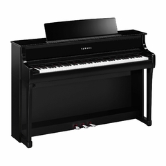 Piano Digital Yamaha Clavinova CLP-875PE Preto Polido (Polished Ebony)