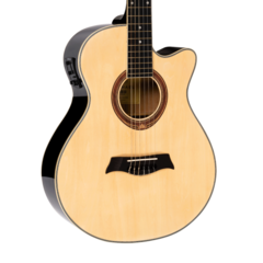 Violão Michael Eletroacústico VMY340 Mini Jumbo Cutway Natural - comprar online