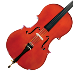 Violoncelo 4/4 Michael VOM40 Tradicional Madeira Maciça - Ajustado - comprar online