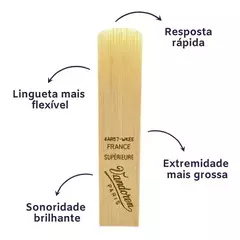 Palheta Vandoren Tradicional Sax Alto 3,5 - Valor Unitário - Plander