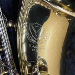 Sax Alto Eagle SA500LN Laqueado com Chaves Niqueladas - Usado - comprar online