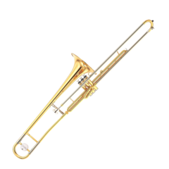 Trombone De Pisto Tenor Sib Yamaha YSL-354V Laqueado - comprar online