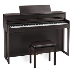 Piano Digital Roland HP704 Dark Rosewood (Marrom)