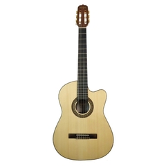 Violão Rozini Presença Brasil RX515-ATFCTLP Flat Eletroacústico Nylon Natural Fosco