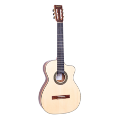 Violão Flat Acústico Rozini Premium RX621-ACNCTLP Nylon Natural Brilhante