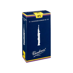 Palheta Vandoren Tradicional Sax Soprano 2,5 - Valor Unitário