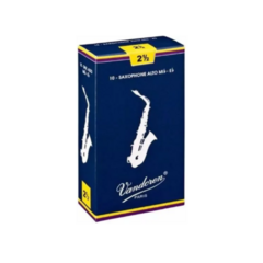 Palheta Vandoren Tradicional Sax Alto 2,5 - Valor Unitário