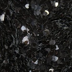 Glitter Coração Preto