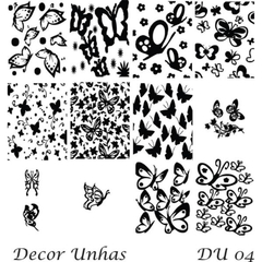 Decor Unhas 04 - Borboletas