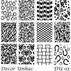 Decor Unhas 05 - Abstratos, Copacabana