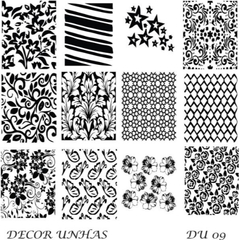 Decor Unhas 09 - Floral, Galhos, Estrelas