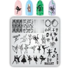 Placa S3 (Candy Skull) Ballet