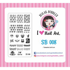 Sugar Bubbles 08 - Caveiras, Skull