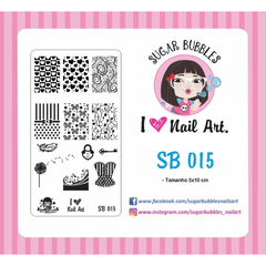 Sugar Bubbles 15 - Corações, Corset, Abstrato