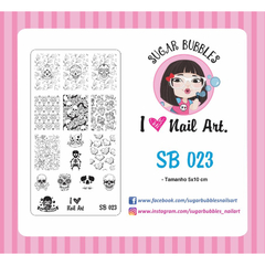 Sugar Bubbles 23 - Caveiras Mexicanas, Skull