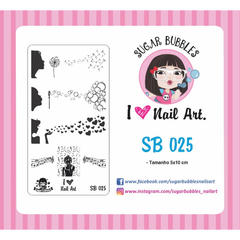 Sugar Bubbles 25 - Amor, Bolhas, Notas musicais