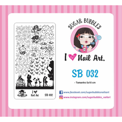 Sugar Bubbles 32 - Corações,Namorados, Amor