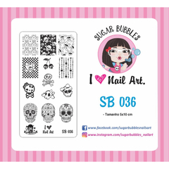 Sugar Bubbles 036 - Caveira Mexicana, Skull