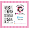 Sugar Bubbles 54 - Flores, Borboletas, Libélula, Folhas