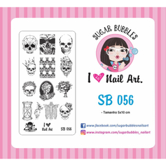 Sugar Bubbles 56 -Caveiras , Skull