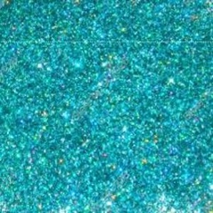 Glitter Fino Turquesa Holográfico