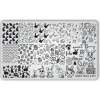 Placa R53 (Candy Skull) Páscoa, Ovos, Coelhos