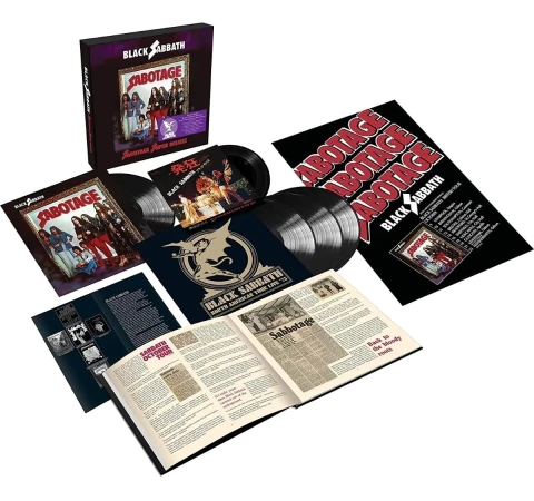 Black Sabbath Sabotage Super Deluxe Box Lp´s 2021 EU Lacrado - comprar online