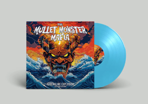 The Mullet Monster Mafia - Adrenalin Explosion Lp Azul 2025 Lacrado - comprar online