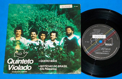 Quinteto Violado - Quero Mais - 7 Compacto Promo - 1982