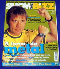 Show Bizz Nº 166 Revista Maio 1999 Bruce Dickinson