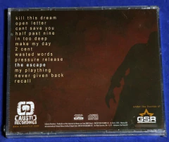 Black Friday '29 - The Escape - Cd - 2004 Lacrado - comprar online
