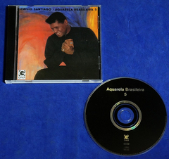 Emilio Santiago - Aquarela Brasileira 5 - Cd 1996 Gala