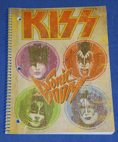 Kiss - Caderno Fichário - Usa - 2010 - Sonic Boom