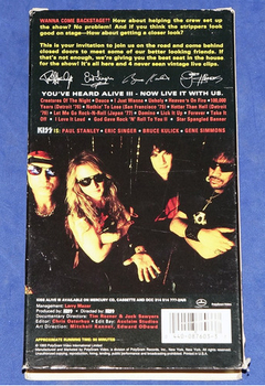 Kiss - Konfidential - Vhs - 1993 - Usa - comprar online