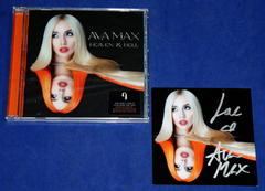 Ava Max - Heaven & Hell Cd Lacrado Card Autografado Alemanha