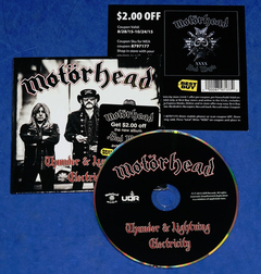 Motorhead - Thunder & Lightning - Cd Single - 2015 - Usa