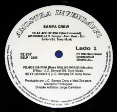 Sampa Crew - Filhos Da Rua 12 Ep Promo 7 Musicas 1994 - comprar online