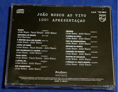 João Bosco - Ao Vivo 100ª Apresentação - Cd - 1989 - comprar online