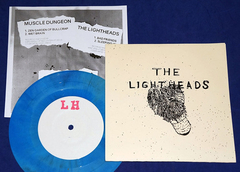 The Lightheads / Muscle Dungeon - 7 Split Azul - 2017 - Usa - comprar online