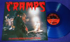 The Cramps Rockinnreelininaucklandnewzealandxxx Lp Azul Novo