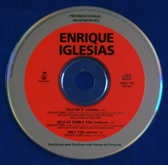 Enrique Iglesias - Solo En Ti - Cd Single - 1997 - Promo