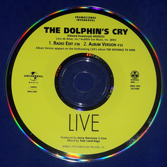 Live - The Dolphin's Cry - Cd Single Promo - 1999