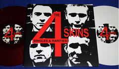 4 Skins - Singles & Rarities - 2 Lps 2014 Uk