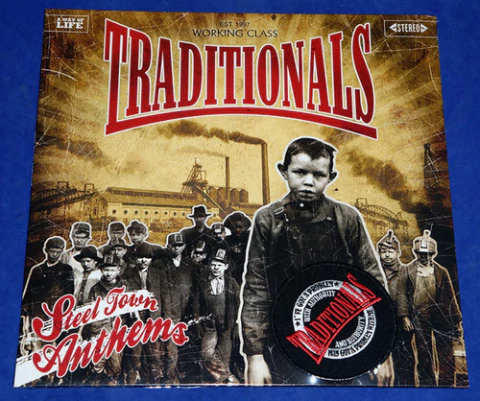 The Traditionals - Steel Town Anthems Lp Splatter 2014 Usa