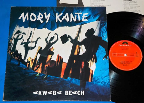 Mory Kante - Akwaba Beach - Lp - 1988 - Brasil