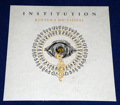 Institution - Ruptura Do Visível Lp Splatter 2020 Lacrado